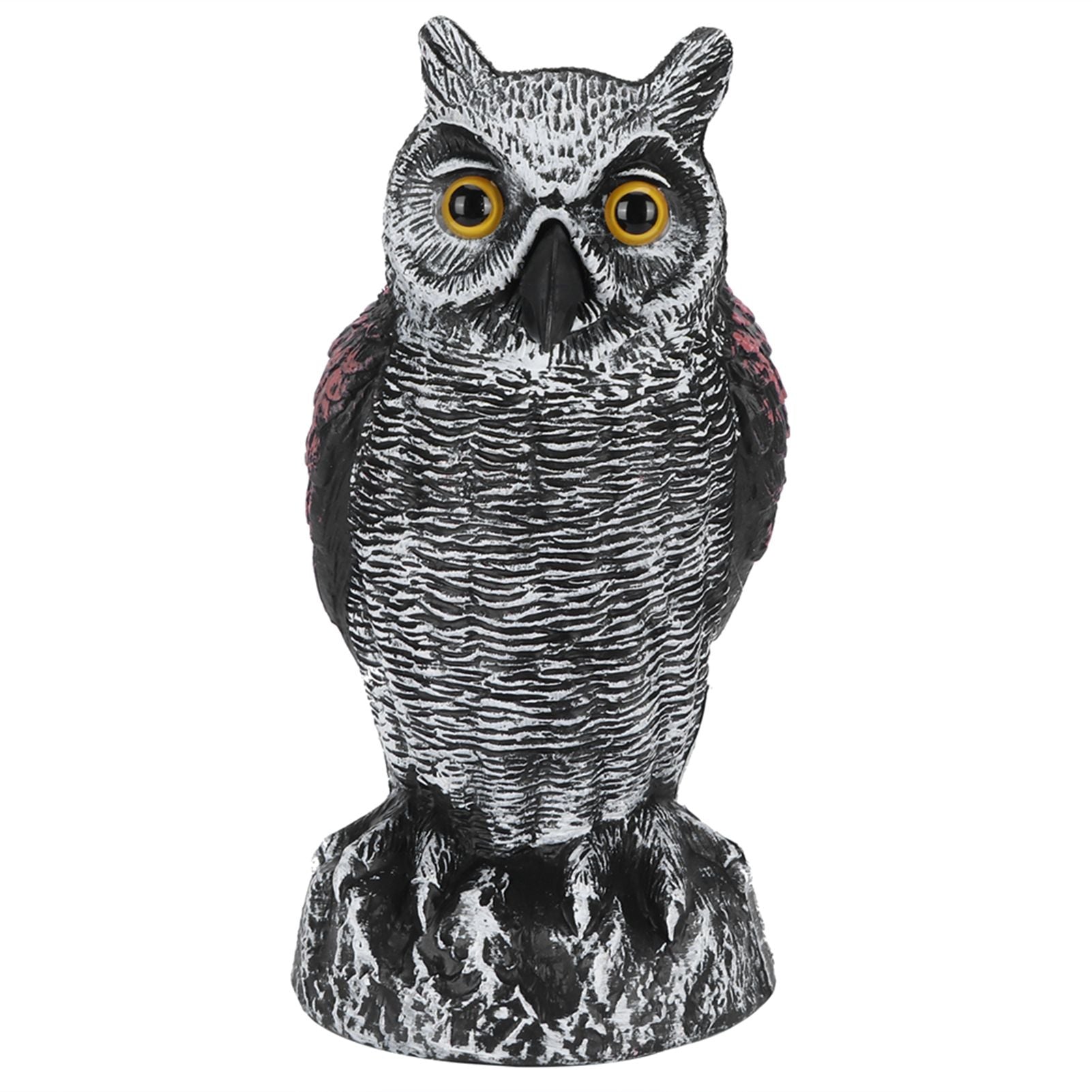 Fake Simulation Owl Statue Decoration Outdoor Garden Plastic Repeller Hunting Decoy1020‑1