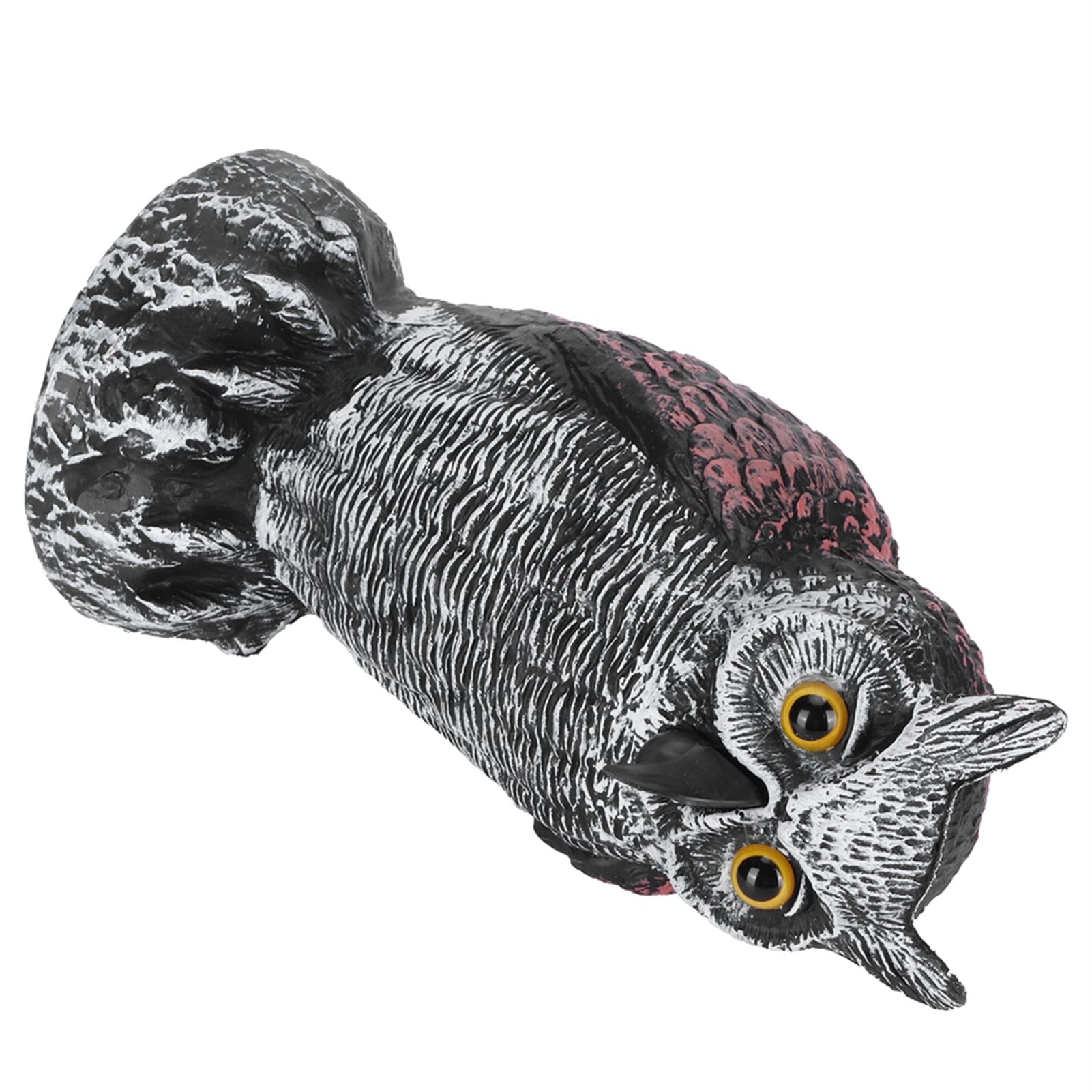 Fake Simulation Owl Statue Decoration Outdoor Garden Plastic Repeller Hunting Decoy1020‑1