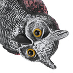 Fake Simulation Owl Statue Decoration Outdoor Garden Plastic Repeller Hunting Decoy1020‑1