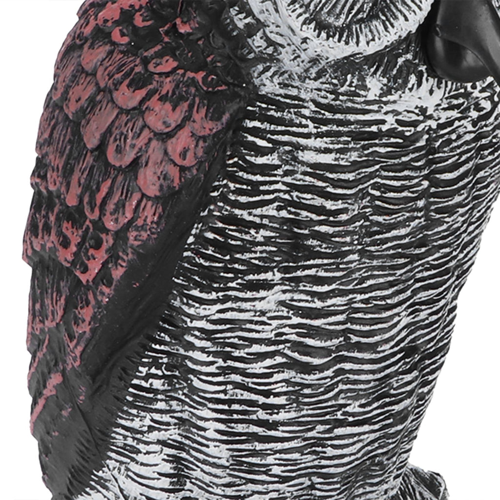 Fake Simulation Owl Statue Decoration Outdoor Garden Plastic Repeller Hunting Decoy1020‑1