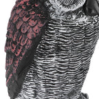 Fake Simulation Owl Statue Decoration Outdoor Garden Plastic Repeller Hunting Decoy1020‑1