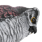 Fake Simulation Owl Statue Decoration Outdoor Garden Plastic Repeller Hunting Decoy1021‑1