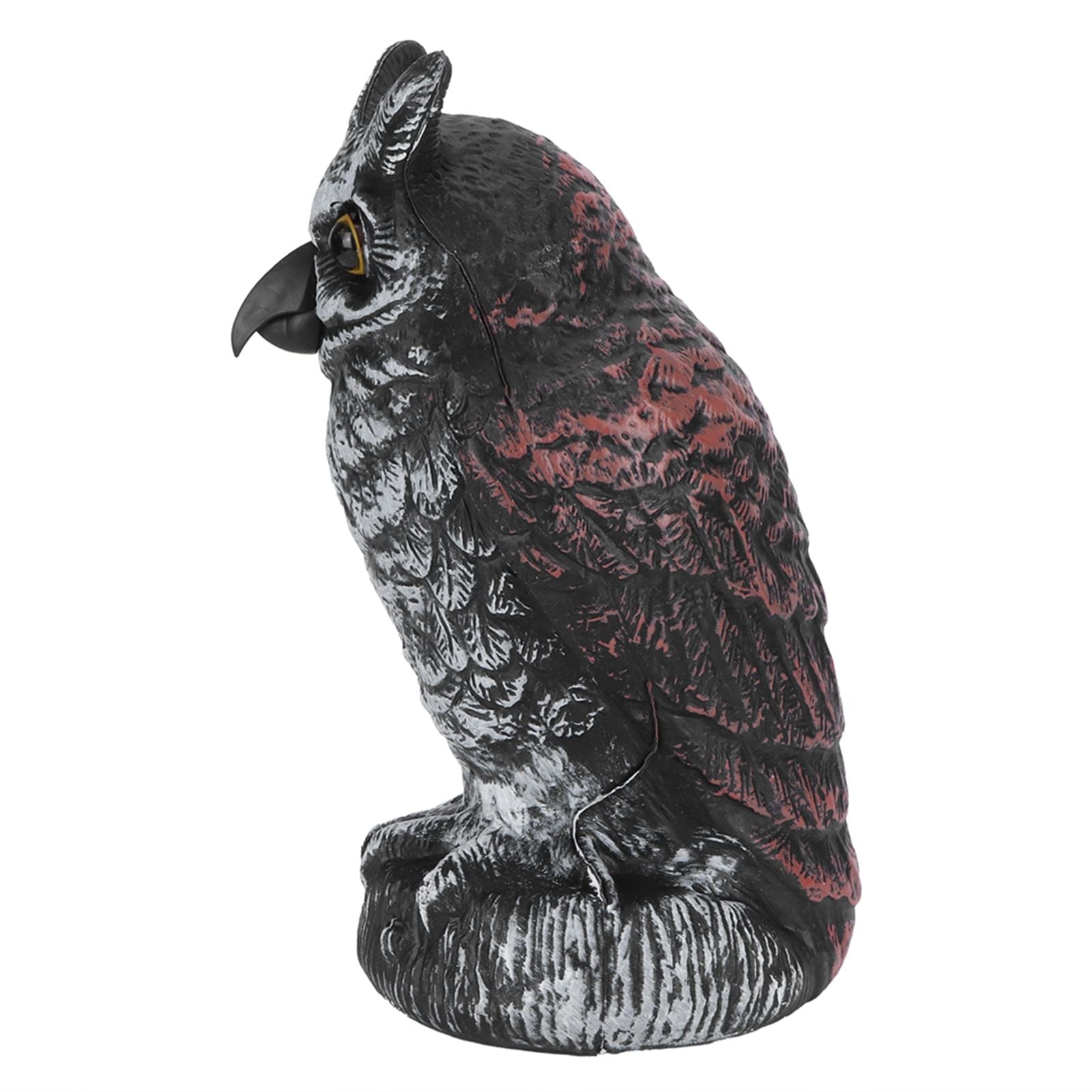 Fake Simulation Owl Statue Decoration Outdoor Garden Plastic Repeller Hunting Decoy1023‑1