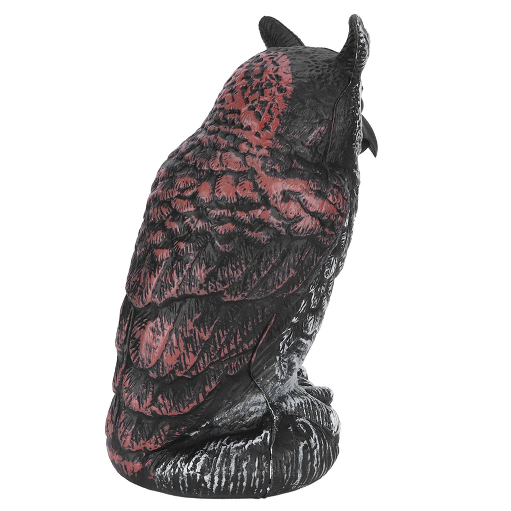 Fake Simulation Owl Statue Decoration Outdoor Garden Plastic Repeller Hunting Decoy1023‑1