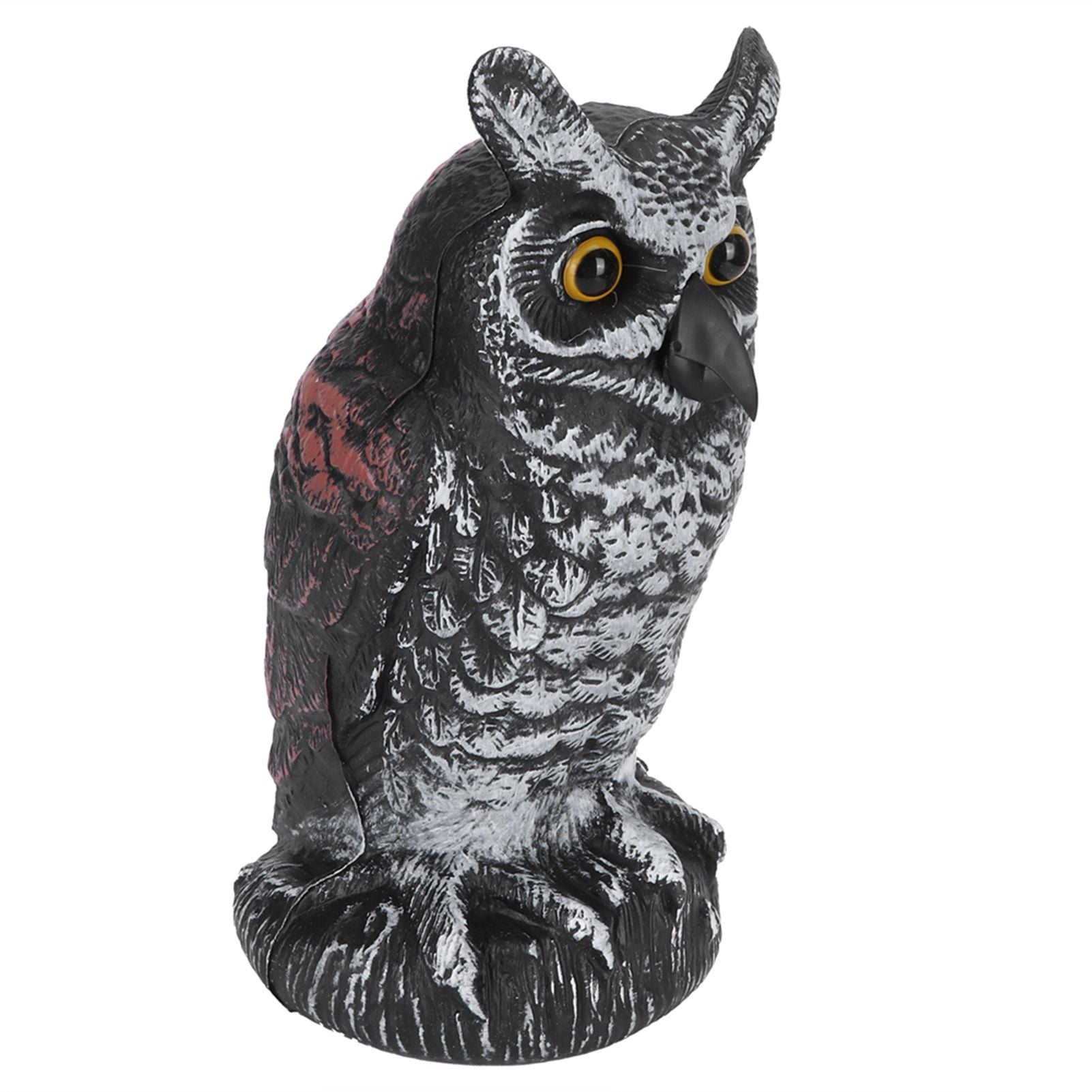 Fake Simulation Owl Statue Decoration Outdoor Garden Plastic Repeller Hunting Decoy1023‑1