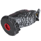 Fake Simulation Owl Statue Decoration Outdoor Garden Plastic Repeller Hunting Decoy1023‑1