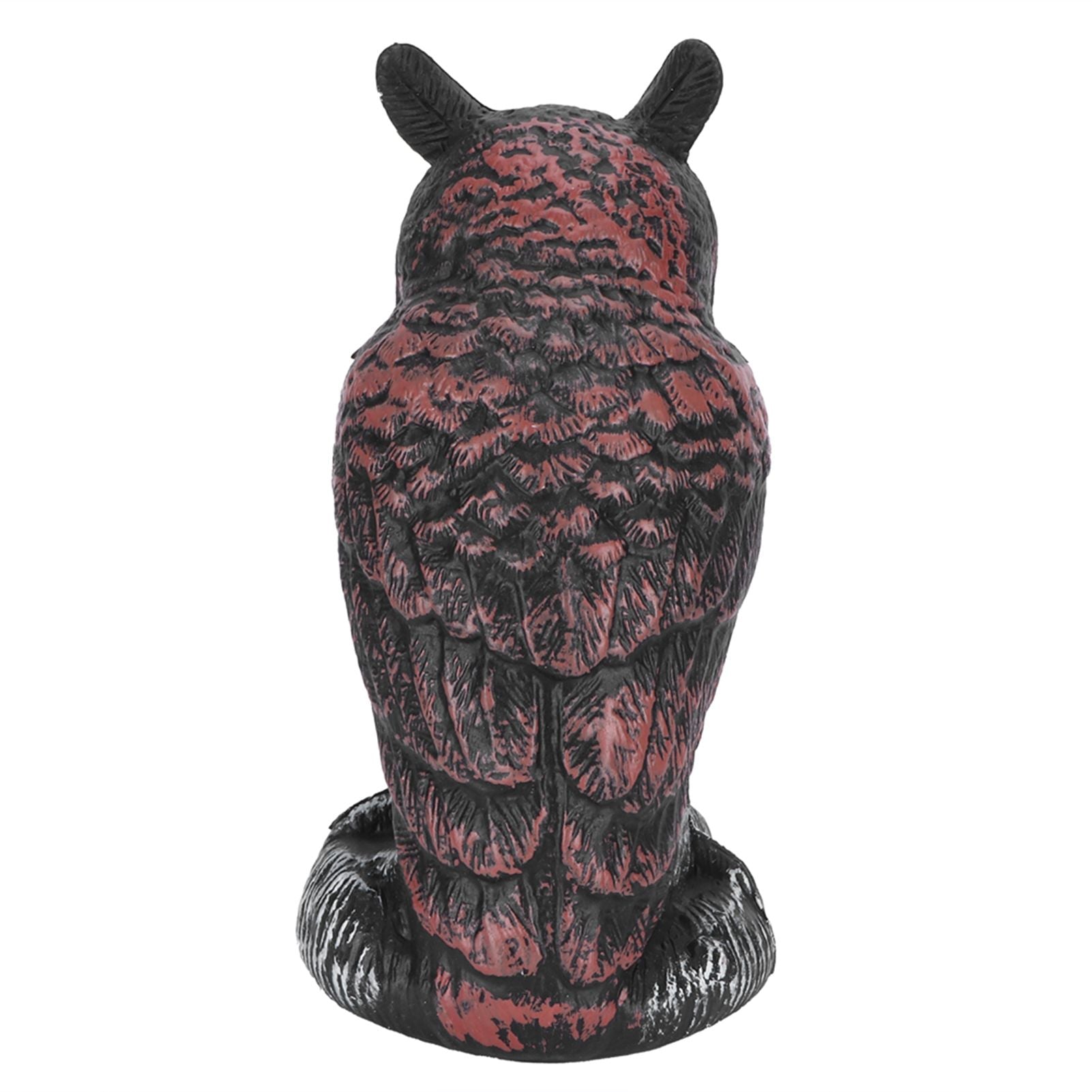 Fake Simulation Owl Statue Decoration Outdoor Garden Plastic Repeller Hunting Decoy1023‑1
