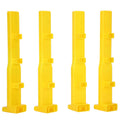 4Pcs Queen Bee Cell Holder Frame Bar Rearing Breeding System Beekeeping Equipment