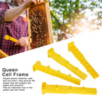4Pcs Queen Bee Cell Holder Frame Bar Rearing Breeding System Beekeeping Equipment