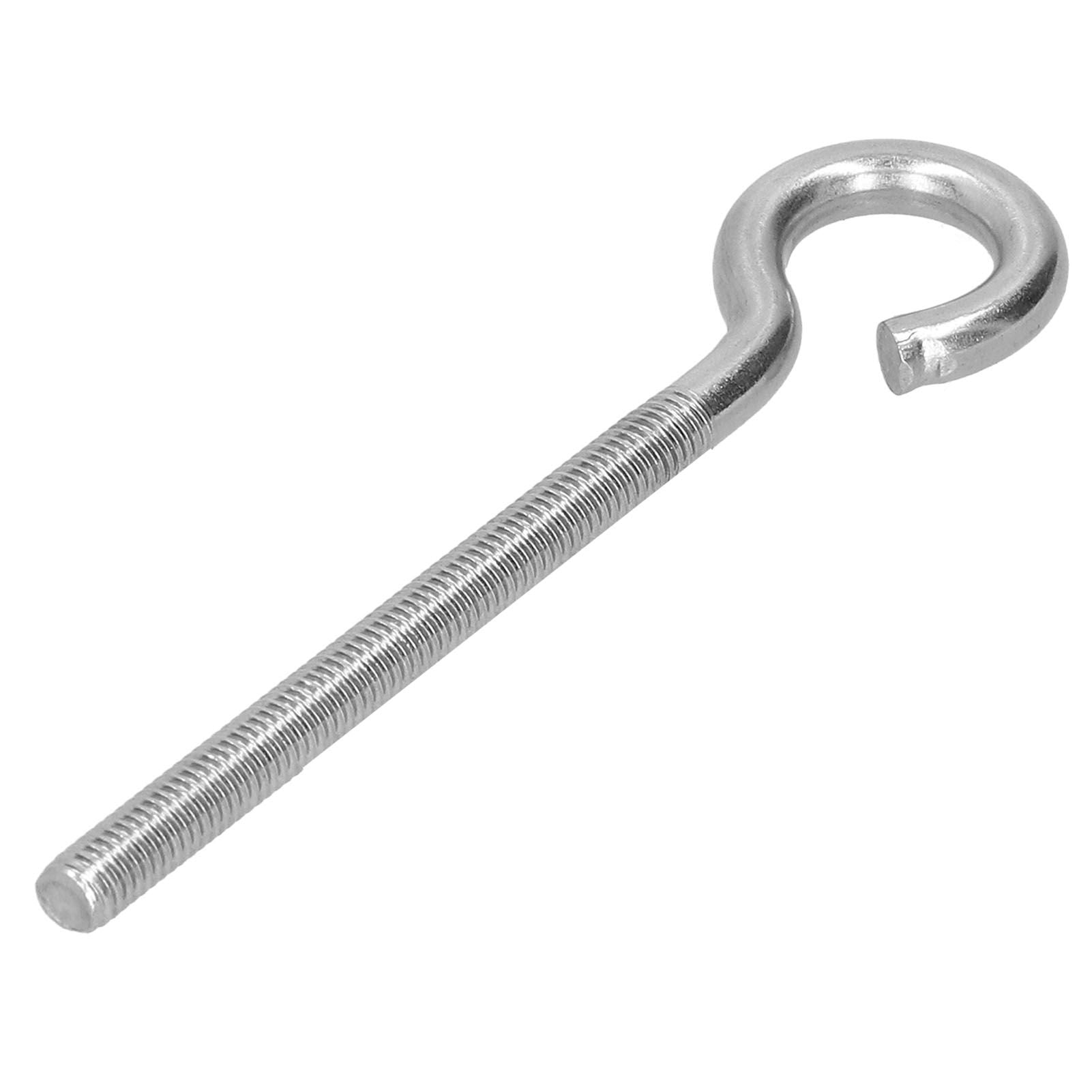10Pcs M6 Ring Bolt 304 Stainless Steel Sunshade Net Thread Ring Screw Hook Greenhouse Supplies