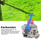 Carburetor Air Filter Fuel Line Fuel Filter Kit Assembly Fit for Poulan 124L 125L 125LD 128C