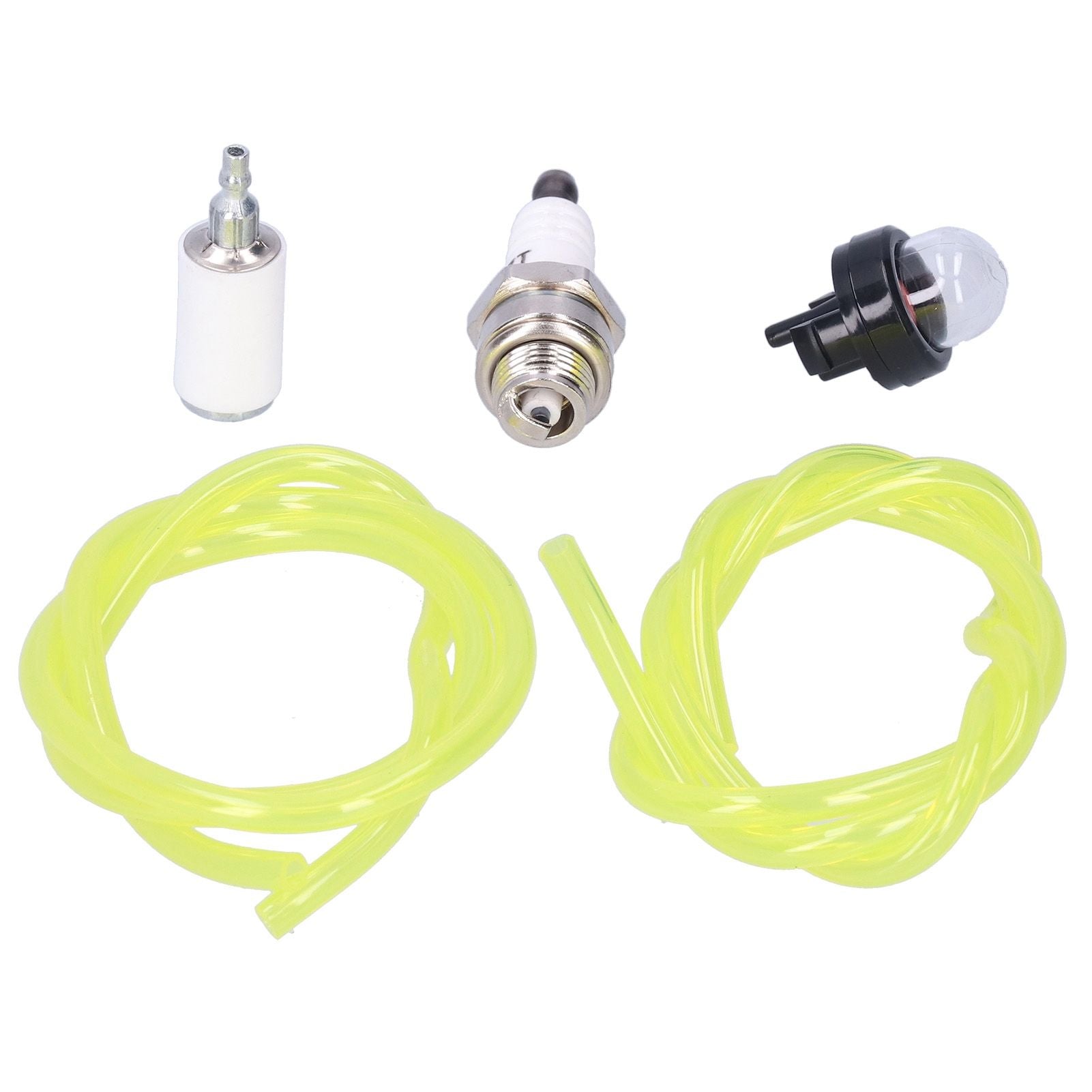 Fuel Filter Fuel Line Sparking Plug Primer Bulb Fit for Husqvarna P3314 P4018 PP341 530095646