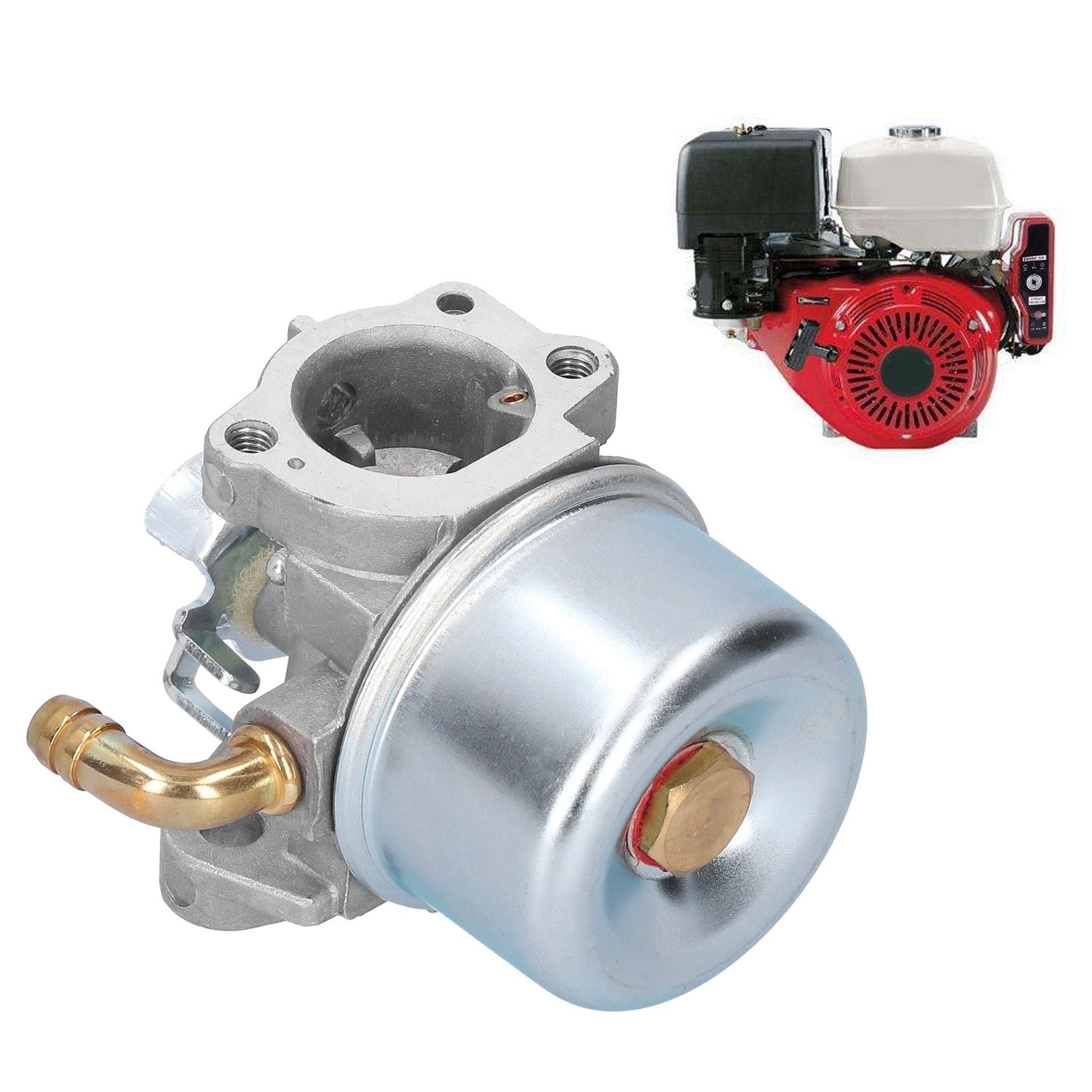 Aluminum Carburetor Carb Replacement Fit for Craftsman Tiller Intek 190 6HP 206 5.5hp Engine