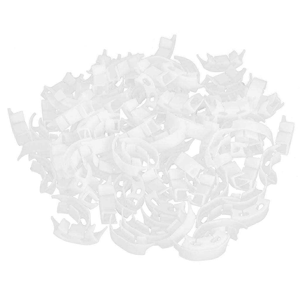 100Pcs Plastic Plant Bender Branch Bending Clips Training Holder Garden Accessory