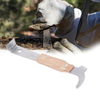 Honey Scraper Stainless Steel Beehive Honey Knife Cutter with Wood Handle Beekeeping Tool