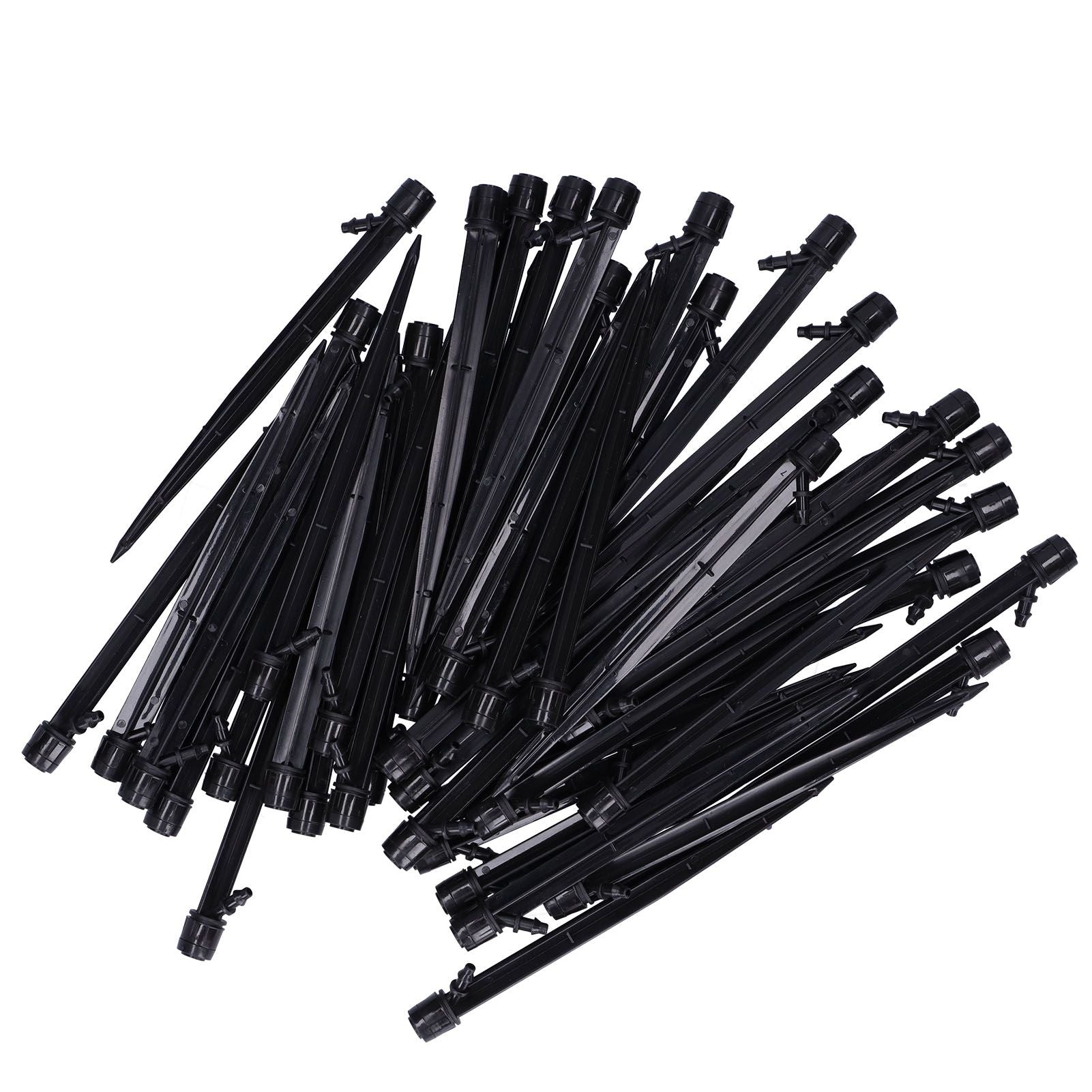 50PCS 1/4 Ground Insert Type Irrigation Dripper Drip Sprinkler for Garden Watering System