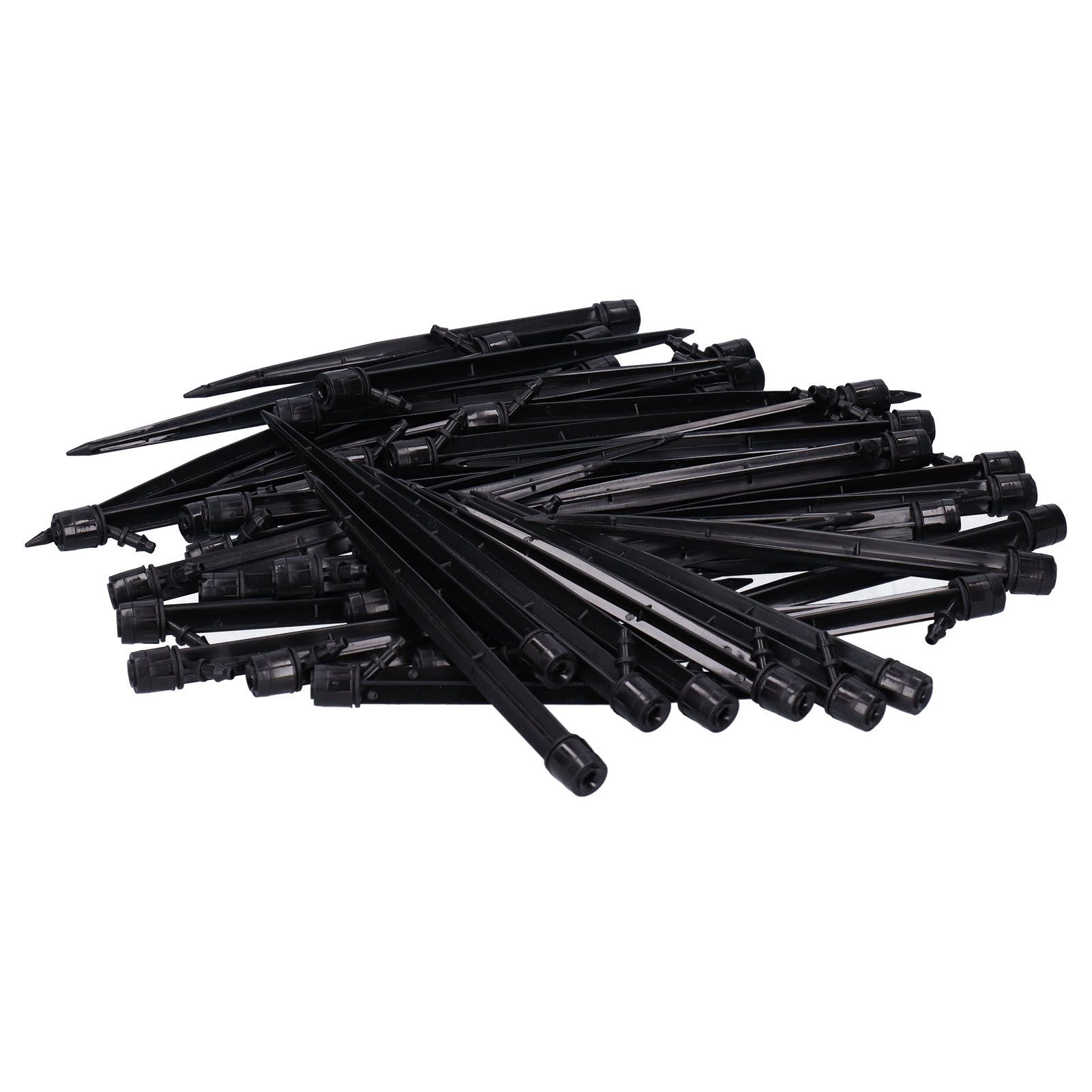 50PCS 1/4 Ground Insert Type Irrigation Dripper Drip Sprinkler for Garden Watering System