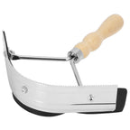 Horse Sweat Scraper with Wood Handle Non Slip Horse Cleaning Grooming Tool Farm Supplies