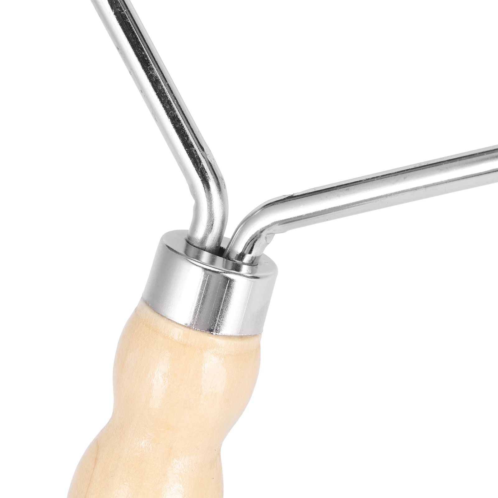 Horse Sweat Scraper with Wood Handle Non Slip Horse Cleaning Grooming Tool Farm Supplies