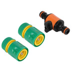 3PCS /Set American Type On/Off Ball Valve Garden Hose Quick Connectors Hose Repair KitG1/2