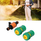 3PCS /Set American Type On/Off Ball Valve Garden Hose Quick Connectors Hose Repair KitG3/4