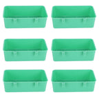 10Pcs Bird Food Water Feeder Plastic Feeding Bowl Trough Bird Bathtub Accessories