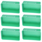 10Pcs Bird Food Water Feeder Plastic Feeding Bowl Trough Bird Bathtub Accessories