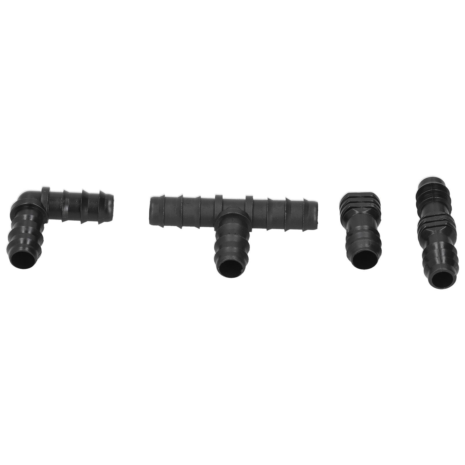 20Pcs/Set Drip Irrigation Sprinkler System Elbow Tee Coupling Connectors Garden Supplies