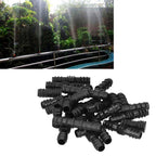 20Pcs/Set Drip Irrigation Sprinkler System Elbow Tee Coupling Connectors Garden Supplies