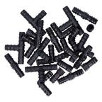 24Pcs/Set Drip Irrigation Fitting Kit 1/2 Tubing Barbed Connectors for Garden Greenhouse