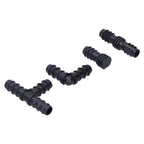 32Pcs/Set Drip Irrigation Tees Connectors Kit 1/2 Tubing Set Garden Greenhouse Sprinkler System