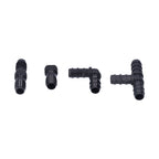 32Pcs/Set Drip Irrigation Tees Connectors Kit 1/2 Tubing Set Garden Greenhouse Sprinkler System