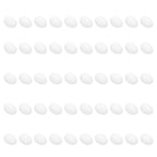 50pcs Plastic Fake Pigeon Egg Solid Fake Egg Simulation Hatching Breeding Supplies for Birds