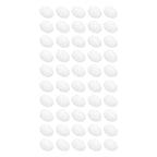 50pcs Plastic Fake Pigeon Egg Solid Fake Egg Simulation Hatching Breeding Supplies for Birds