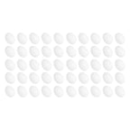 50pcs Plastic Fake Pigeon Egg Solid Fake Egg Simulation Hatching Breeding Supplies for Birds