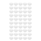 50pcs Plastic Fake Pigeon Egg Solid Fake Egg Simulation Hatching Breeding Supplies for Birds