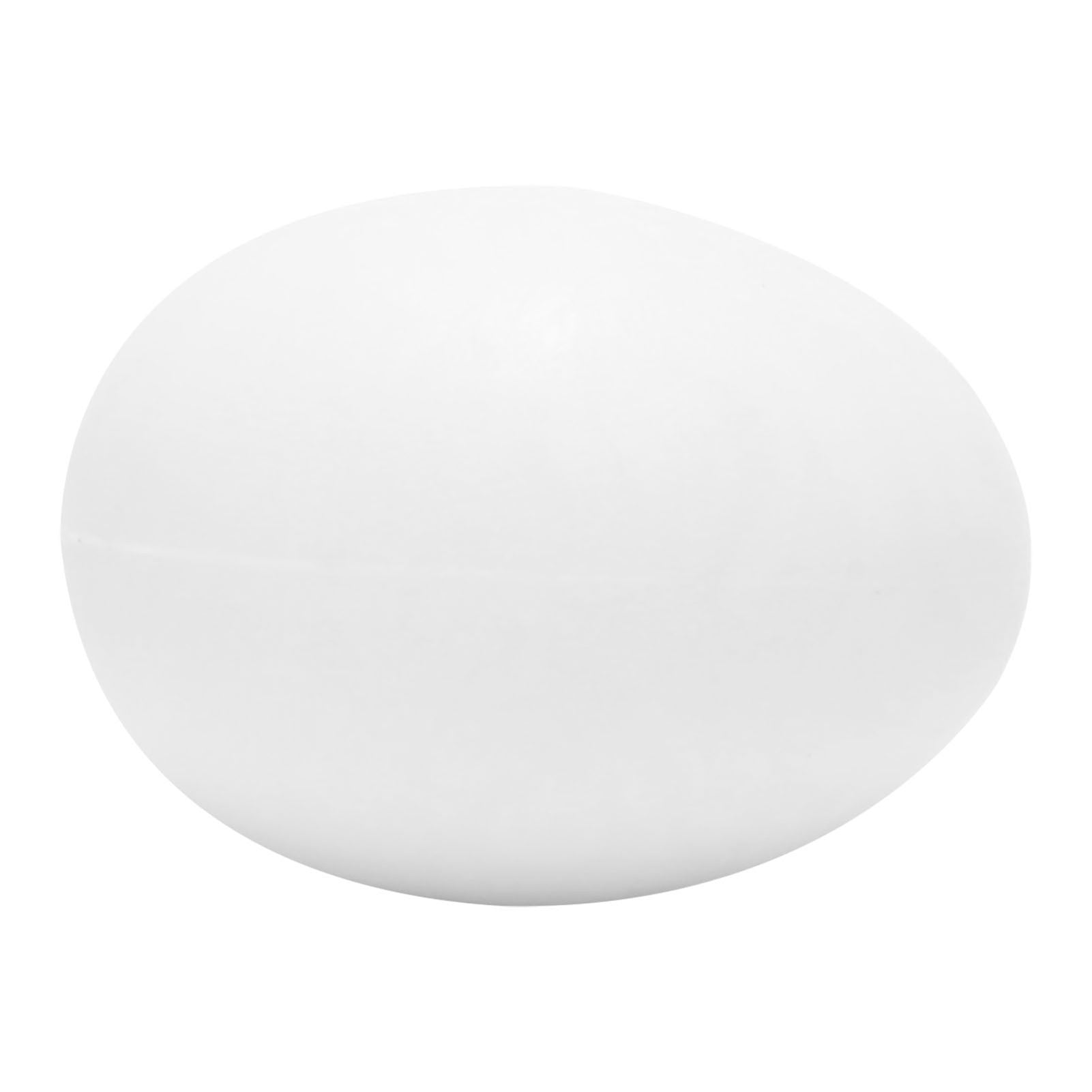 50pcs Plastic Fake Pigeon Egg Solid Fake Egg Simulation Hatching Breeding Supplies for Birds
