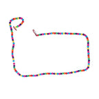 Bird Standing Rope Flexible Colorful Swing Cage Hanging Chewing Climbing Toys Supplies