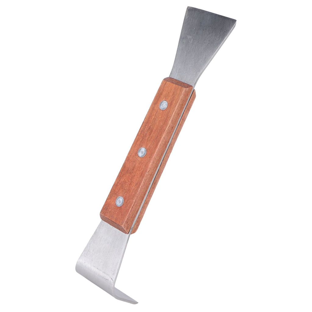 Beekeeper Scraper Tool Frame Lifter Stainless Steel Uncapping Knife with Wood Handle