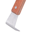 Beekeeper Scraper Tool Frame Lifter Stainless Steel Uncapping Knife with Wood Handle