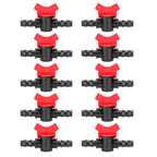 10PCS 1/2 Hose Irrigation Fittings Barbed in Line Valve Garden Irrigation Connector