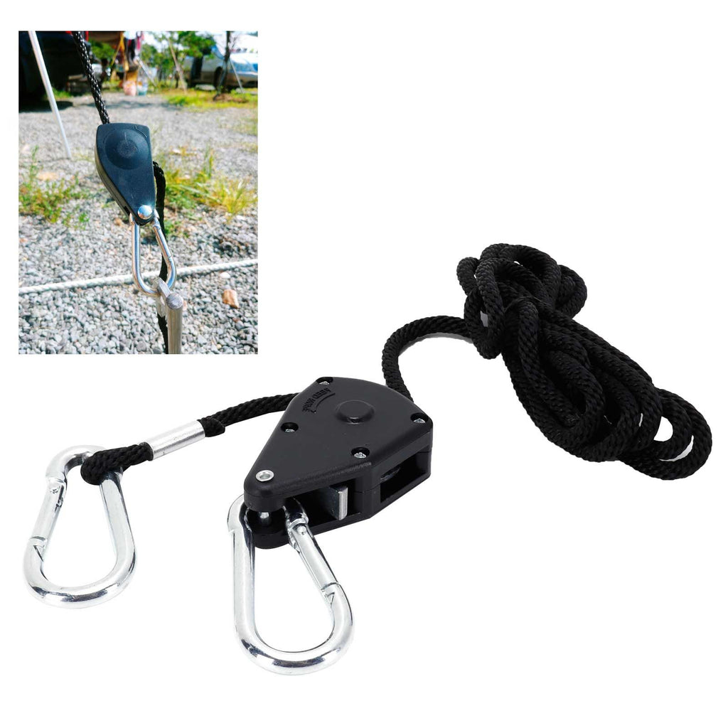 Pulley Adjustable Rope Buckle Tent Canopy Rope Stop Buckle for Outdoor Camping Supplies