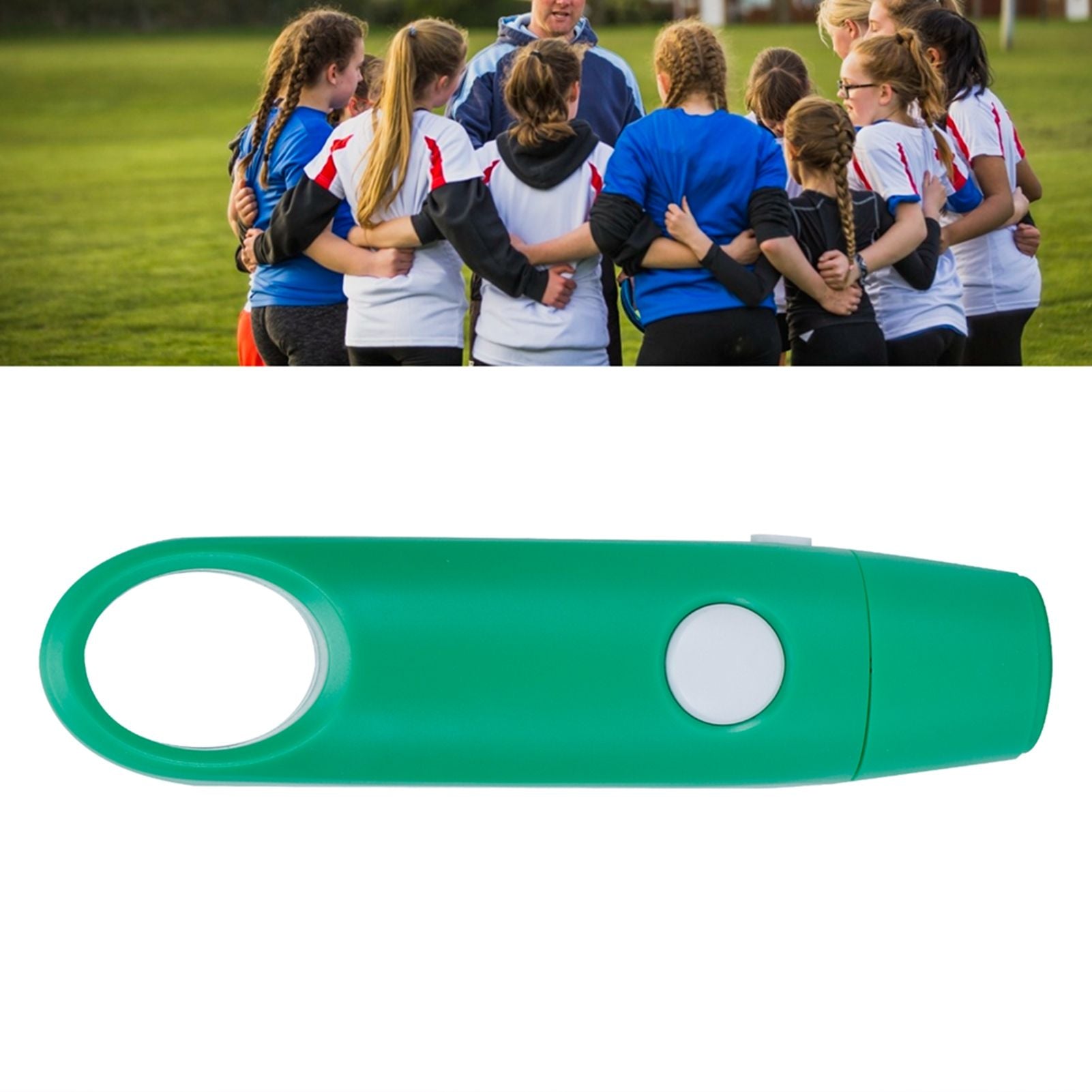 Electronic Whistle 3 Gears Adjustable Training Electronic Whistle for Sports TravellerGreen