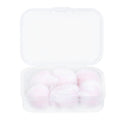 6Pcs Waterproof Earplug Reusable Noise Reduction Wax Cotton Earplugs for Swimming