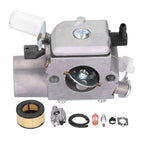 Carburetor Air Filter Fuel Filter Fuel Line Ignition Plug Kit Fit for Stihl MS251 MS251C