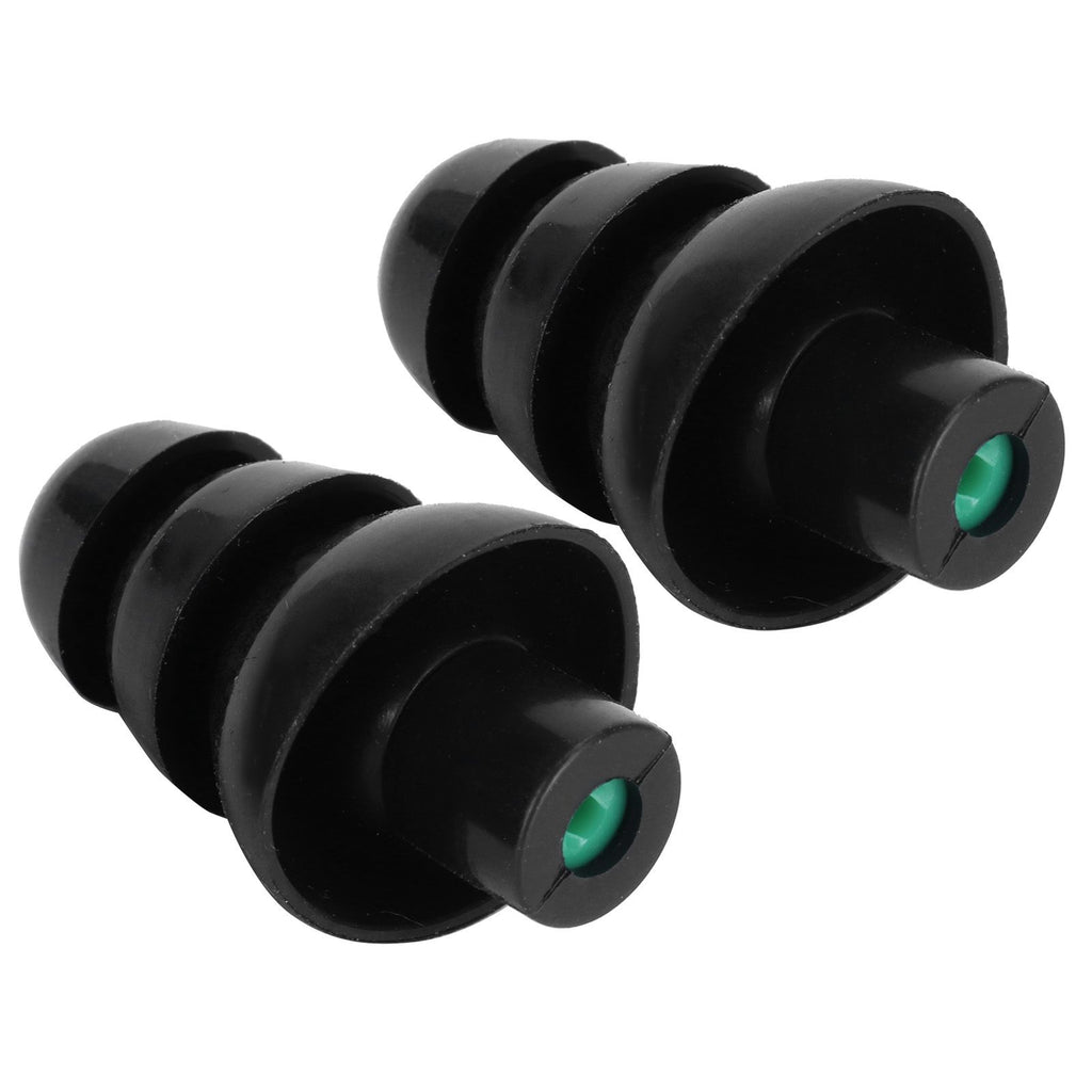 Black Ear Plugs Reusable Noise Reduction Waterproof Swimming Earplugs with Filter