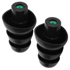 Black Ear Plugs Reusable Noise Reduction Waterproof Swimming Earplugs with Filter