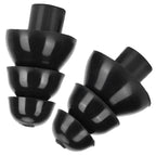 Black Ear Plugs Reusable Noise Reduction Waterproof Swimming Earplugs with Filter