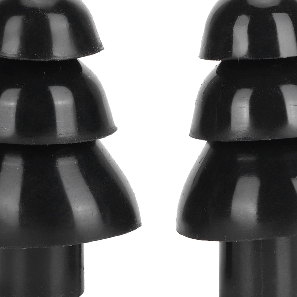 Black Ear Plugs Reusable Noise Reduction Waterproof Swimming Earplugs with Filter
