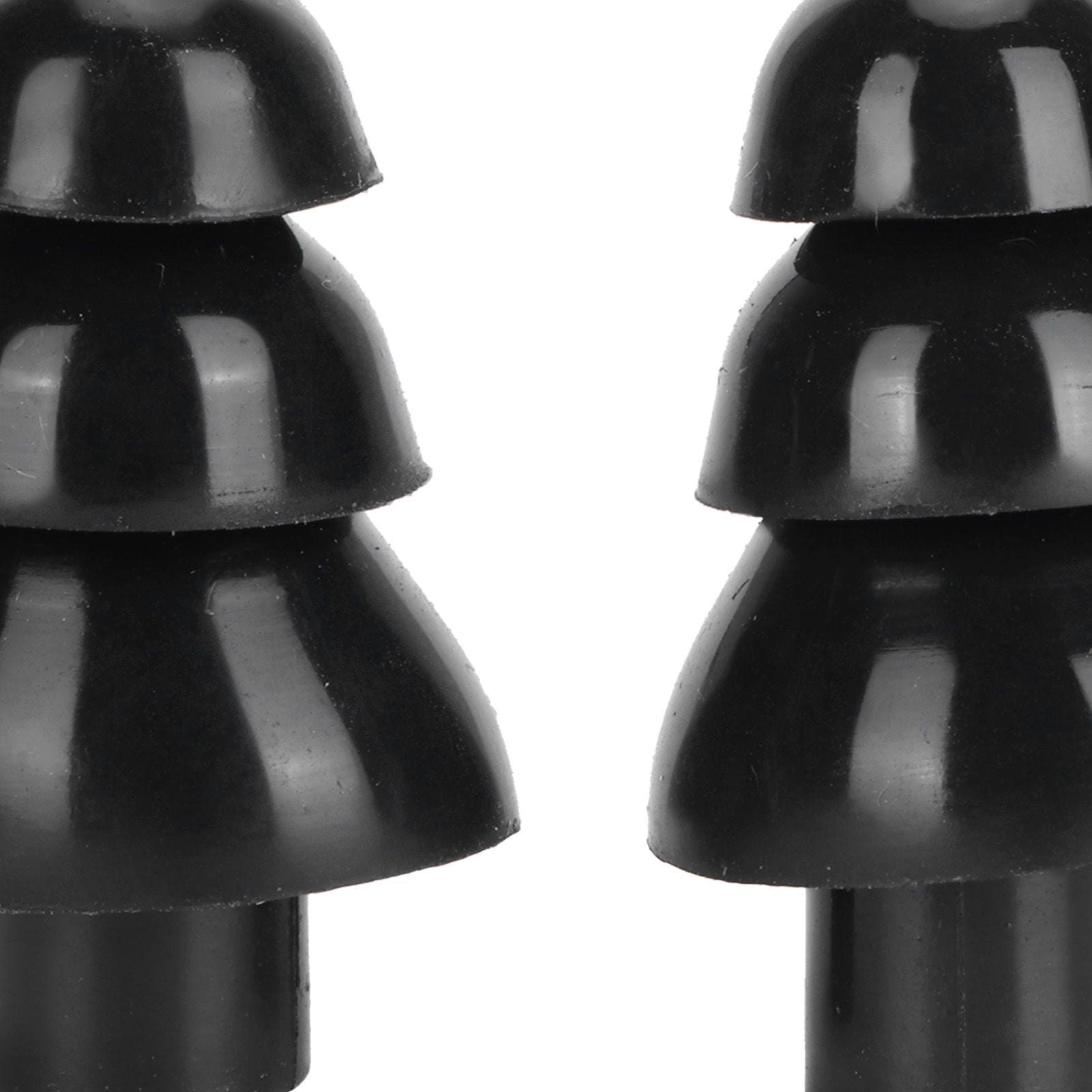 Black Ear Plugs Reusable Noise Reduction Waterproof Swimming Earplugs with Filter